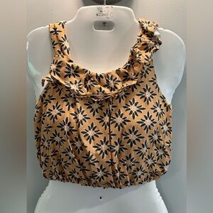 Zara crop top size 10 New without tag